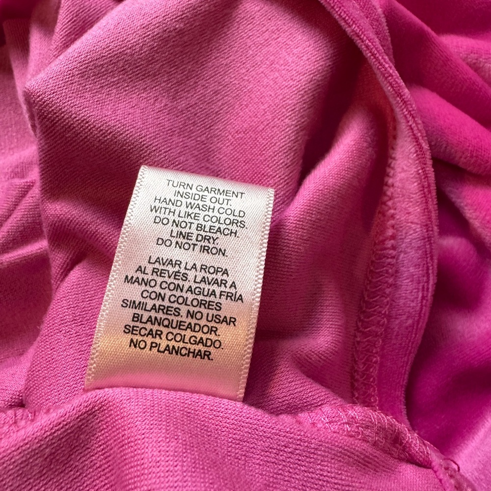 Juicy Couture Pink Velour Lounge Set Size XL - Picture 7 of 10